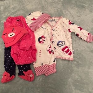 2 sets new born girl